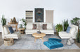 CT326 - Round Coffee Table In Natural Rattan