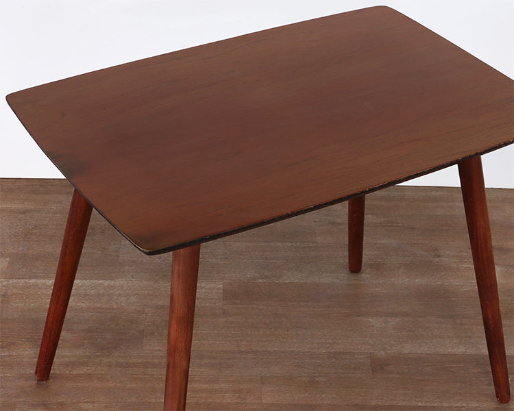 Vintage 50's Wood Tea Table