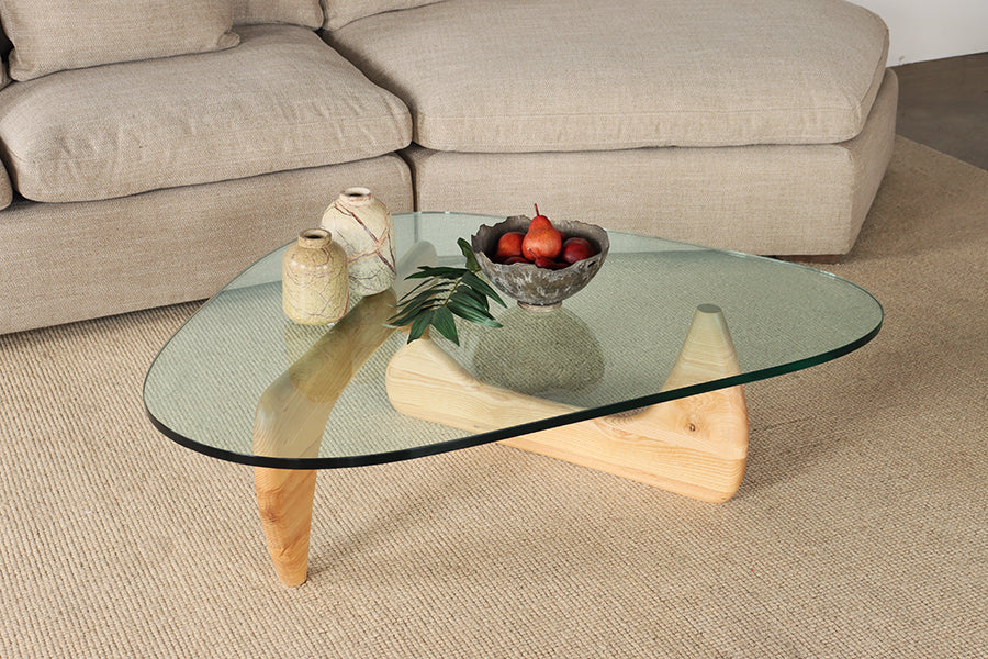 Noguchi Style Coffee Table in Natural Ash