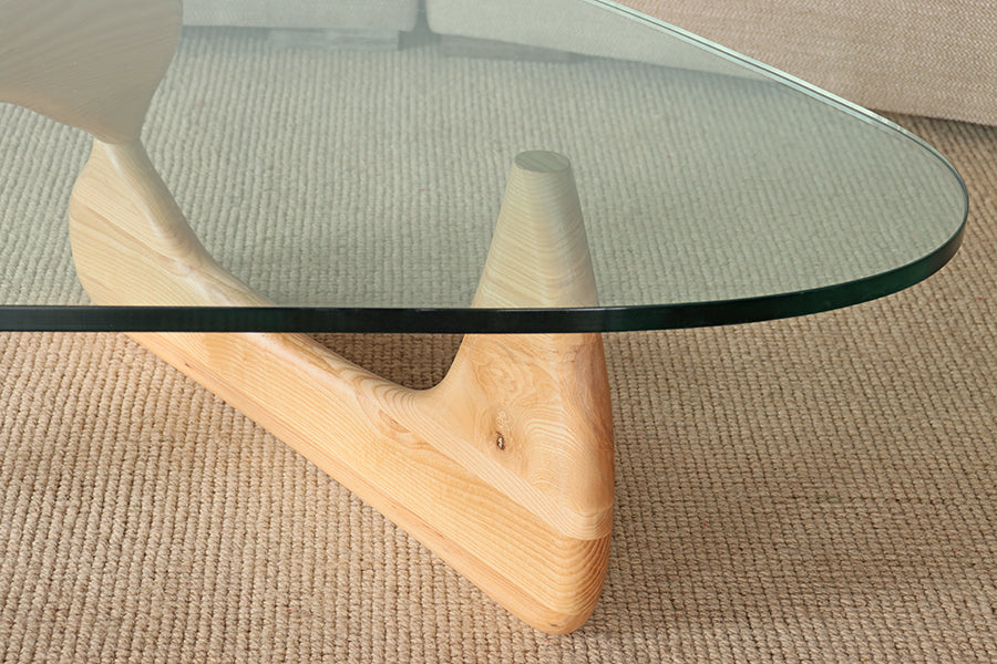 Noguchi Style Coffee Table in Natural Ash