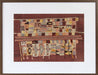DECOR102 - Burgundy Embroidery 1 40W X 30H 