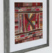 DECOR105 - Burgundy Embroidery 3 20W X 20H