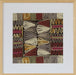 DECOR106 - Burgundy Embroidery 4 20W X 20H