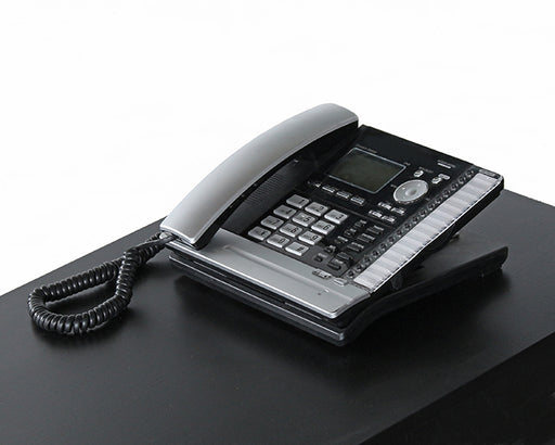 DECOR31 - Black and Silver 4 Line Office Phone