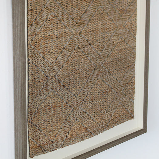 DECOR62 - Grassland Dark Diamond Woven Textile 30x40