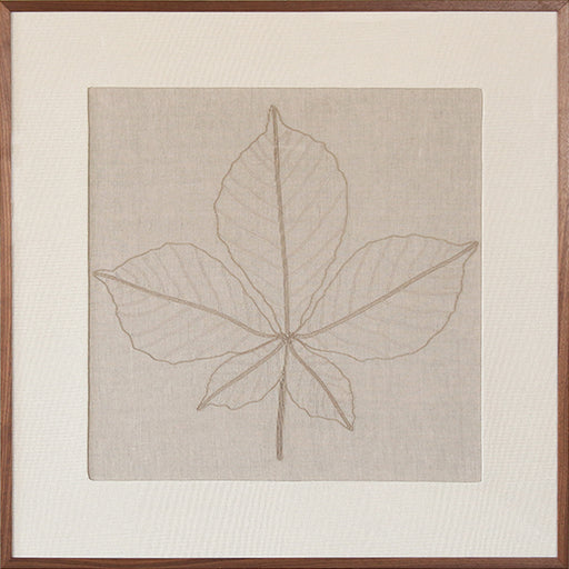 DECOR84 - Horse Chestnut Embroidered Botanical 36x36