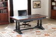 DK103 Tuscan Estates Trestle Desk 