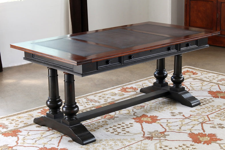 DK103 Tuscan Estates Trestle Desk 