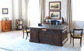 SB43 Yew Wood Cabinet with Inlay, Circa 1960