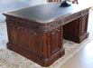 DK111 Reproduction of US President's Desk in Mahogany 