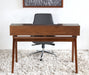 DK116 Danish Modern Writing Desk with Storage Compartments 