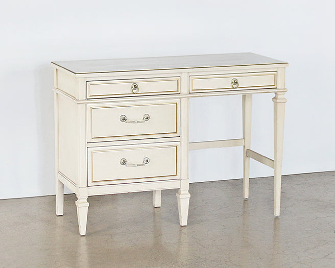 DK125 Vintage Ivory Desk 