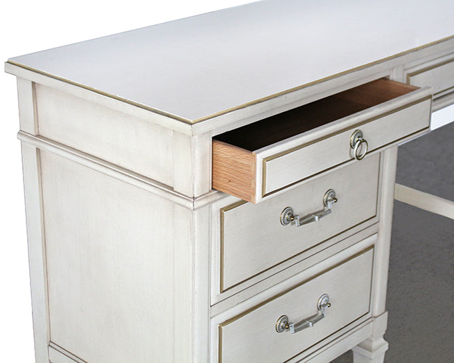 DK125 Vintage Ivory Desk 