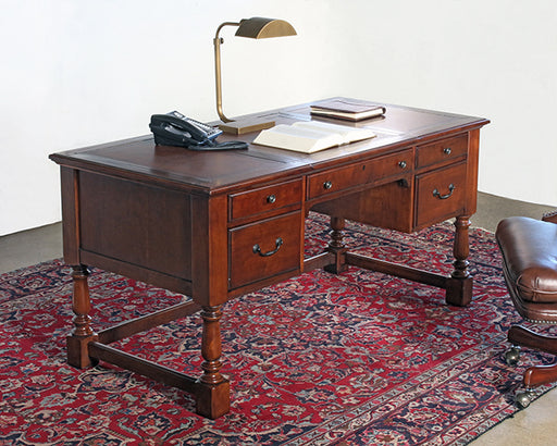 DK132 - Weathered Cherry Desk