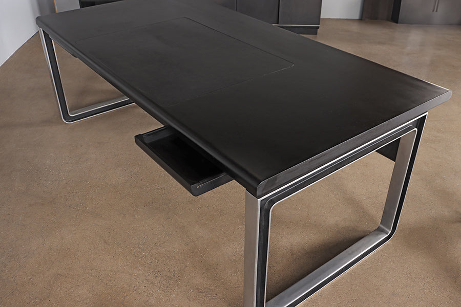Black & Chrome Desk