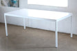DK44 - 6' Office Table with White Laminate Top