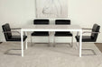 DK69 - 5' Office Table with White Laminate Top
