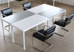 DK73 - 4' Office Table with White Laminate Top