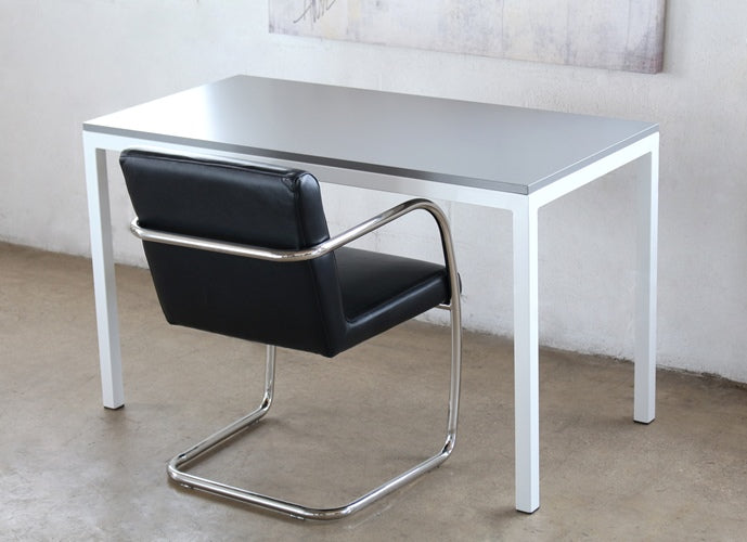 DK74 - 4' Office Table with Grey Laminate Top