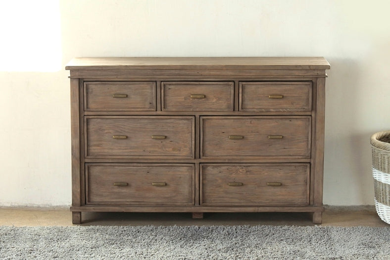 Settler 7 Drawer Dresser in Sundried Ash