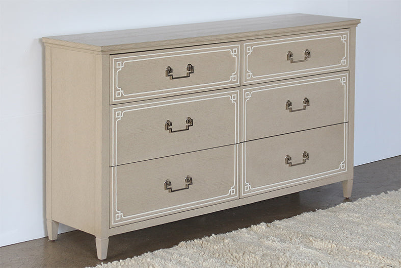 DR125 Savoy Place 6 Drawer Dresser