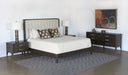 DR140 - Sable Brown 6 Drawer Dresser With Brass Pulls