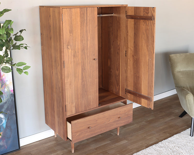 Tall Walnut Dresser