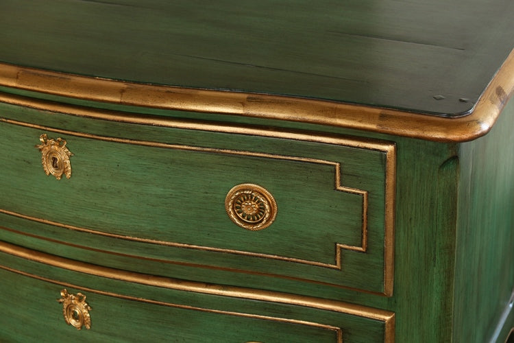 Chest of Drawers in Venetian Green