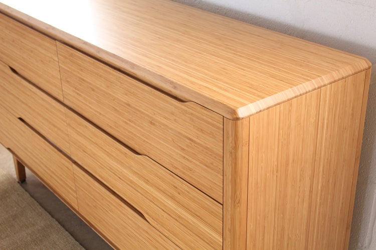 DR83 Modern Bamboo Dresser