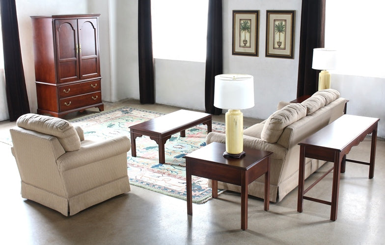 CS175 - Madison Cherry Sofa Table 