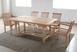 DT107 Natural Teak Rectangular Dining Table