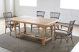 DT107 Natural Teak Rectangular Dining Table