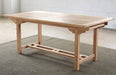 DT107 Natural Teak Rectangular Dining Table