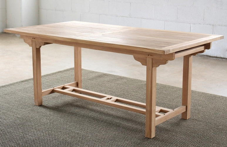 DT107 Natural Teak Rectangular Dining Table