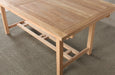 DT107 Natural Teak Rectangular Dining Table