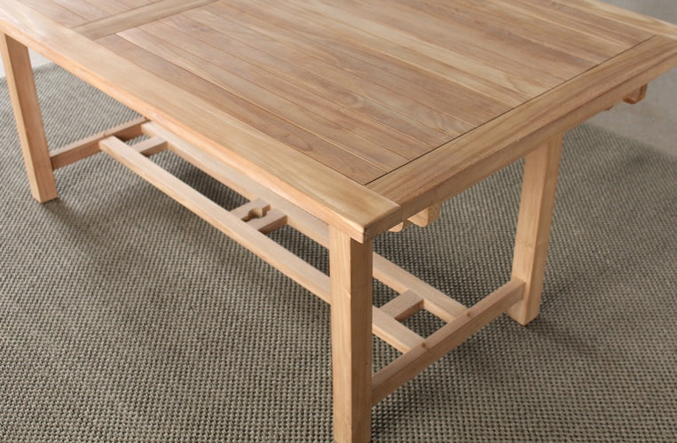 DT107 Natural Teak Rectangular Dining Table