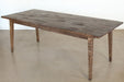 BH86 Weathered Hickory Dining Table