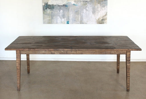BH86 Weathered Hickory Dining Table