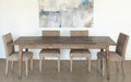 BH86 Weathered Hickory Dining Table
