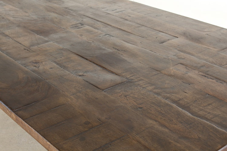 BH86 Weathered Hickory Dining Table