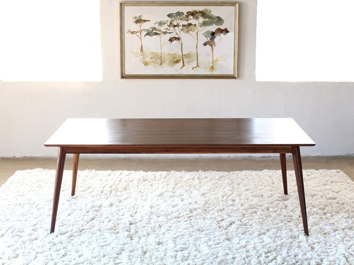 DT113 Vintage Danish Modern Rectangular Dining Table