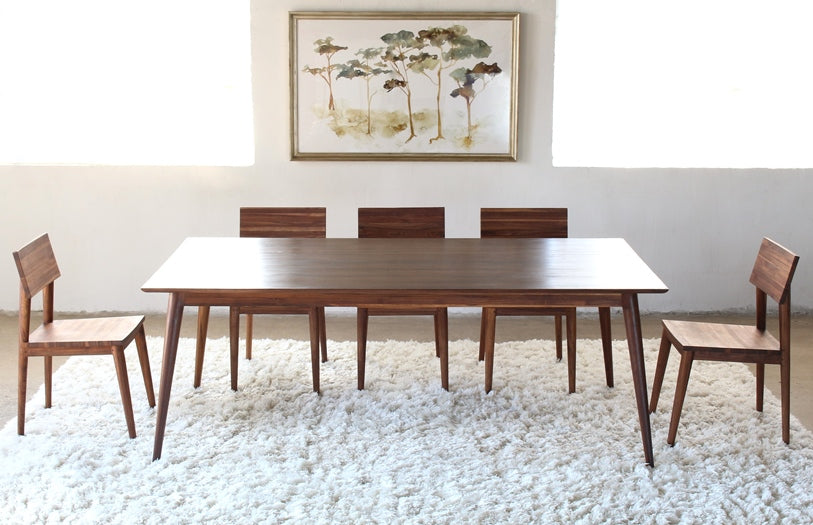 DT113 Vintage Danish Modern Rectangular Dining Table