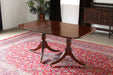 DT116 Rectangular Mahogany Double Pedestal Dining Table, Circa 1960