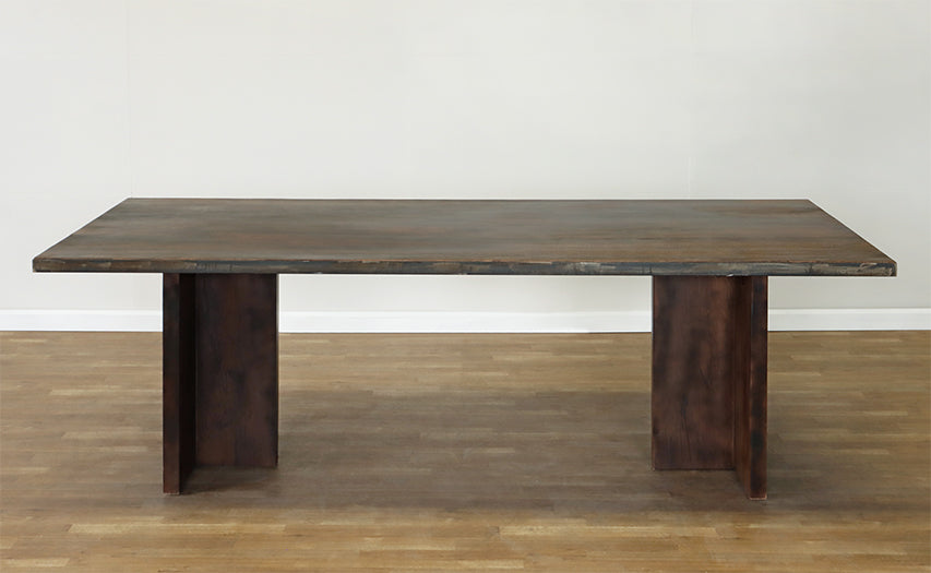 Alder Wood Plank Dining Table