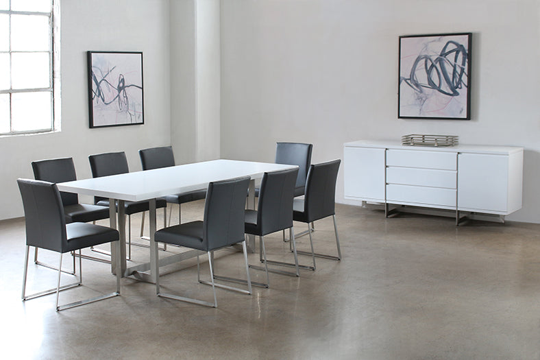 SB60 Remi Dining Buffet in Matte White