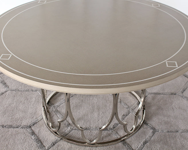 DT145 Savoy Place Round Dining Table