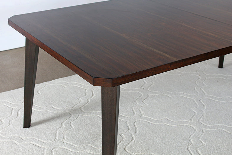 DT200 - Pfeiffer Point Dining Table With Iron Tapered Legs