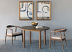 AC252 - Danish Modern Style Arm Chair With Hemp Woven Seat