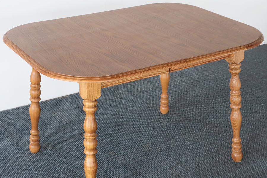 Mid-Century Oak Dining Table