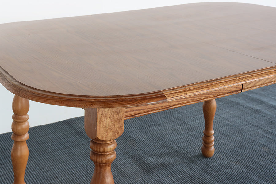 Mid-Century Oak Dining Table
